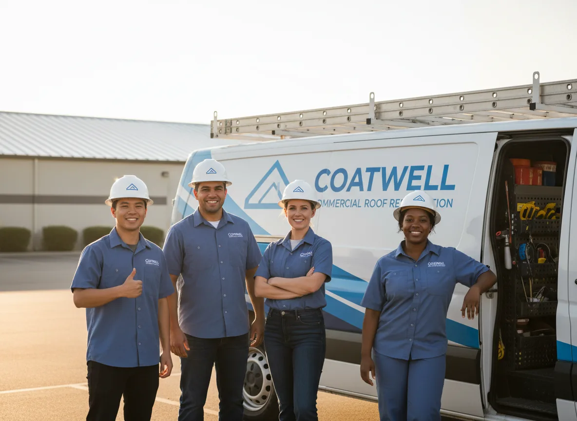 Commercial roof coating company in Phelps, WI